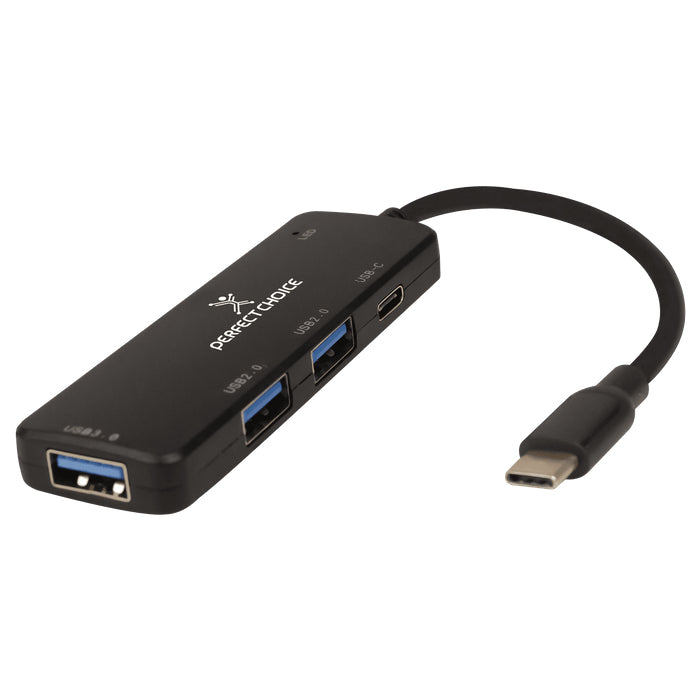 Hub USB tipo C Perfect Choice PC-171652 - Hub USB tipo C Perfect Choice PC-171652 -